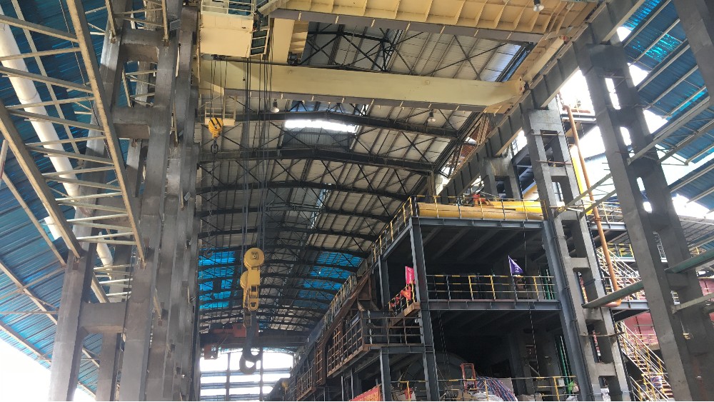 華東工控丨鐵路局江海焊軌基地 32 臺 3T 葫蘆吊群控自動控制系統(tǒng)案例